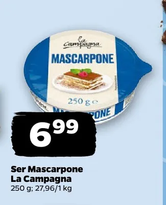 Ser Mascarpone La Campagna promocja w Netto