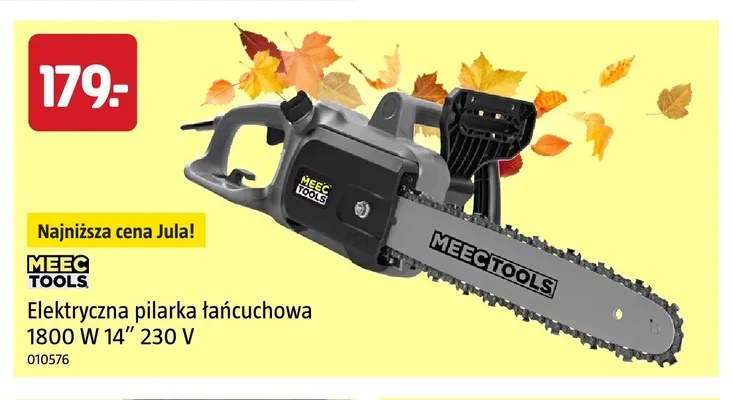 Elektryczna pilarka łańcuchowa 14" Meec Tools promocja w Jula