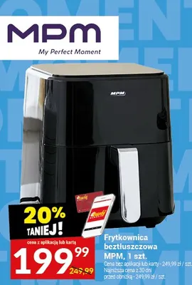 Frytkownica beztłuszczowa promocja w Twój Market