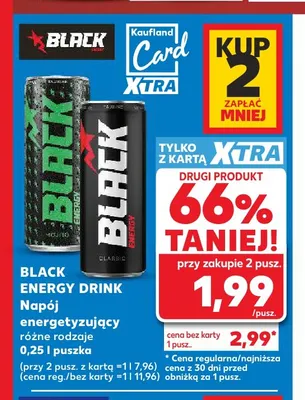 Napój energetyzujący Black Energy Drink mojito promocja w Kaufland