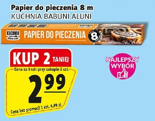 Papier do pieczenia 8 m promocja w Prim Market
