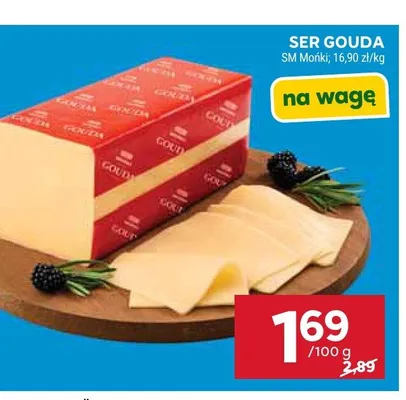 Ser Gouda SM Mońki promocja w Stokrotka