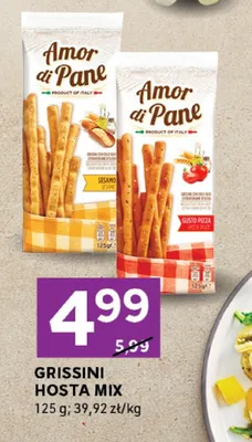 Grissini hosta mix promocja w Stokrotka