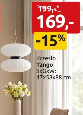 Krzesło Tango promocja w Black Red White