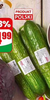 Ogórek zielony polski promocja w Dino
