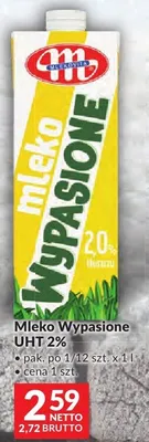 Mleko Wypasione UHT 2% promocja w Makro