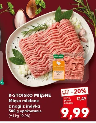 Mięso mielone z nogi z indyka promocja w Kaufland