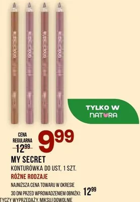 Konturówka do ust promocja w Drogerie Natura