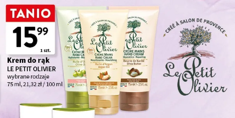 Krem do rąk wybrane rodzaje promocja w Intermarche