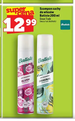 Szampon suchy do włosów Batiste Blush promocja w TOPAZ