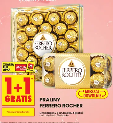 Praliny Ferrero Rocher promocja w Biedronka