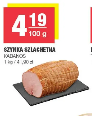 Szynka szlachetna Kabanos promocja w SPAR