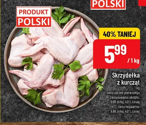 Skrzydełka z kurcząt promocja w POLOmarket