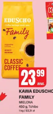 Kawa mielona family classic coffee promocja w Chorten