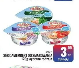 Ser camembert do smarowania Président promocja w Tomi Markt