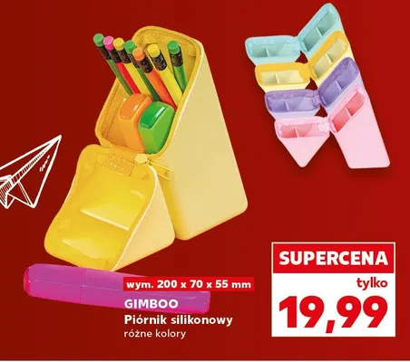 Piórnik silikonowy Gimboo promocja w Kaufland