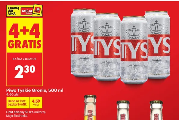 Piwo Gronie promocja w Biedronka