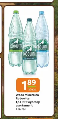 Woda mineralna Rodowita promocja w Gama