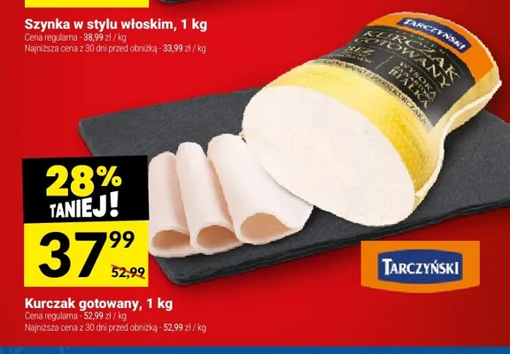 Kurczak gotowany Tarczyński promocja w Twój Market