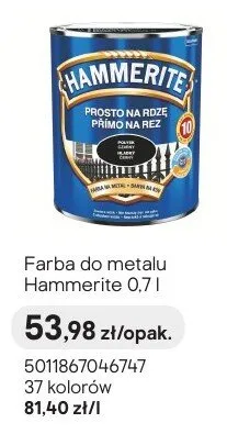 Farba do metalu promocja w Castorama