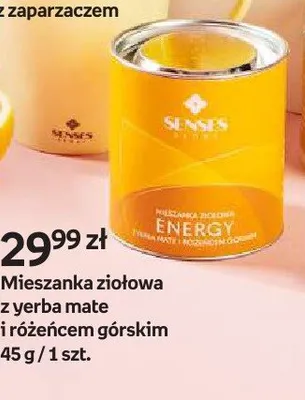 Mieszanka ziołowa z yerba mate i różeńcem górskim Senses Story 45g promocja w Empik