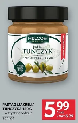 Pasta z tunczyka z zielonymi oliwkami promocja w Selgros