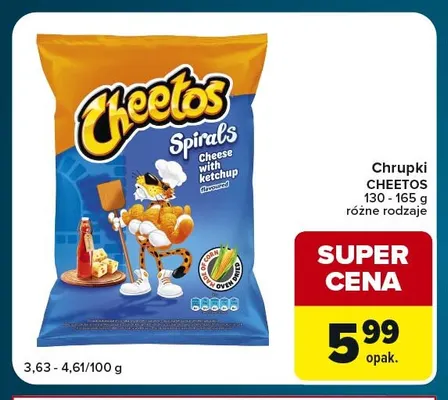 Chrupki Cheetos promocja w Globi