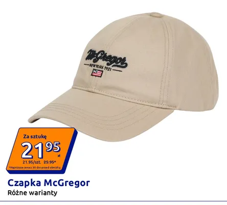 Czapka McGregor promocja w Action