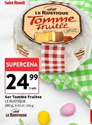 Ser Tomme Fruitee promocja w Intermarche