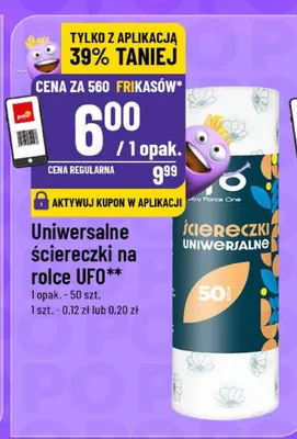 Uniwersalne ściereczki na rolce promocja w POLOmarket