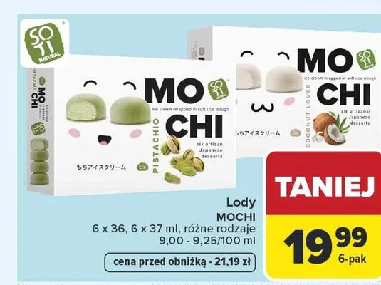Lody Mochi promocja w Carrefour