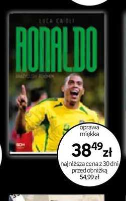Książka Ronaldo oprawa miękka promocja w Empik