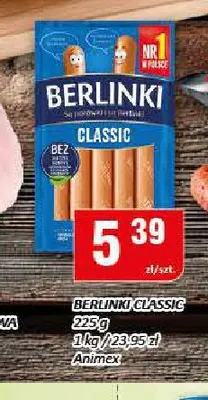 Parówki Berlinki Classic promocja w Chorten