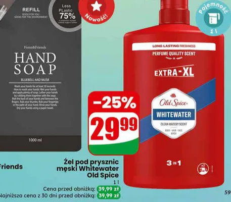 Mydło w płynie Fiona & Friends, 3 rodzaje promocja w Dino