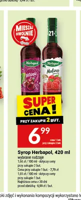 Syrop Herbapol Wiśnia promocja w Twój Market