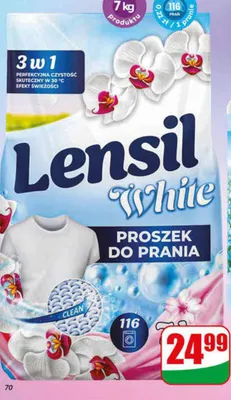Proszek do prania Lensil promocja w Dino
