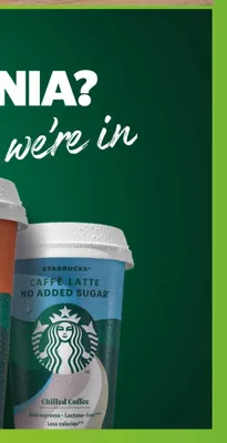 Napój Starbucks Caffè Latte No Added Sugar promocja w Groszek