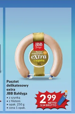 Pasztet delikatesowy extra JBB Bałdyga promocja w Makro