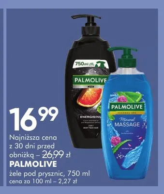 Żel pod prysznic Energising Palmolive promocja w Super-Pharm