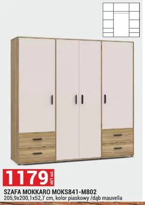 Szafa Mokkaro promocja w Merkury Market