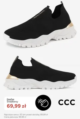 Sneakersy DeeZee promocja w CCC