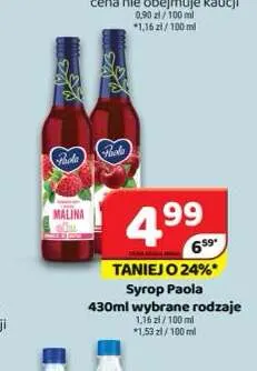 Syrop Paola promocja w Delfin