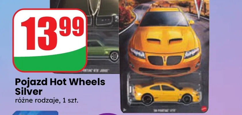 Pojazd Hot Wheels Silver promocja w Dino