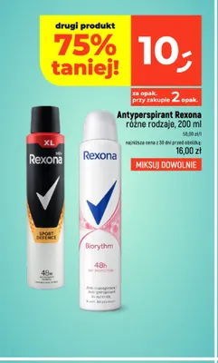 Antyperspirant Rexona Men Sport Defence promocja w Dealz