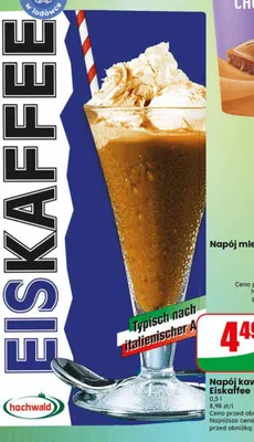 Napój kawowy mrożony promocja w Dino