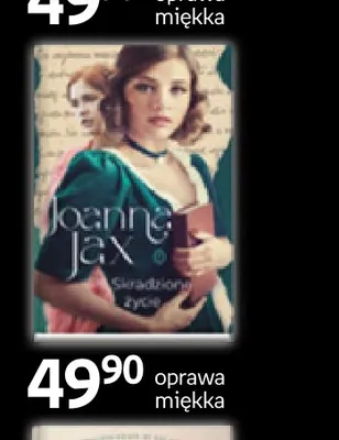 Książka Skradzione życie Joanne Jax oprawa miękka promocja w Empik