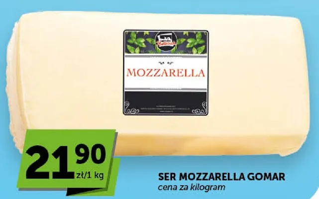 Ser Mozzarella Gomar promocja w Groszek