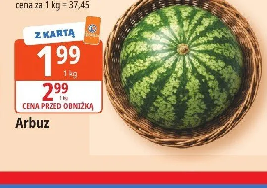 Arbuz promocja w Leclerc