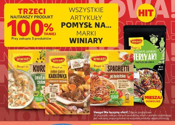 Danie w proszku Pomysł na... Kurczak w sosie śmietankowo-ziołowym Winiary promocja w Kaufland