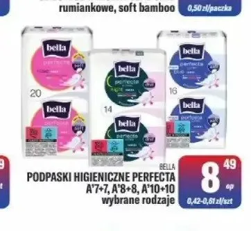 Podpaski higieniczne Bella Perfecta 20-pak promocja w Tomi Markt
